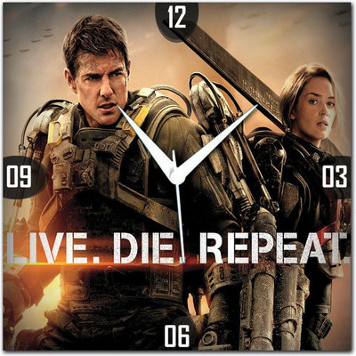 70% OFF on WebPlaza Live Die Repeat Analog Wall Clock Multicolor 70% OFF on WebPlaza Live Die Repeat Analog Wall Clock Multicolor