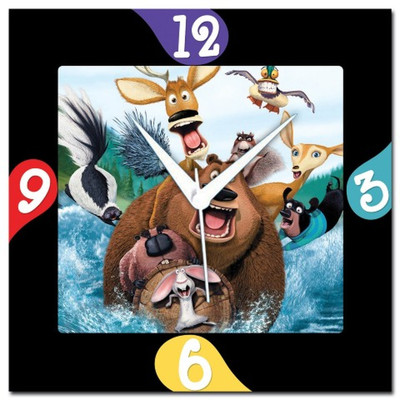 72% OFF on Amore Open Season Analog Wall Clock Multicolor