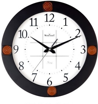 5% OFF on Wood Craft WS-1148 Analog Wall Clock Black 5% OFF on Wood Craft WS-1148 Analog Wall Clock Black
