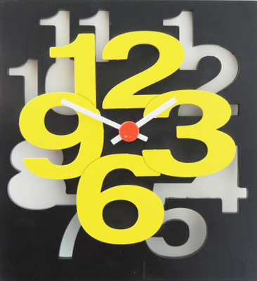 59% OFF on Feelings Club 9 Yellow Analog Wall Clock Yellow 59% OFF on Feelings Club 9 Yellow Analog Wall Clock Yellow