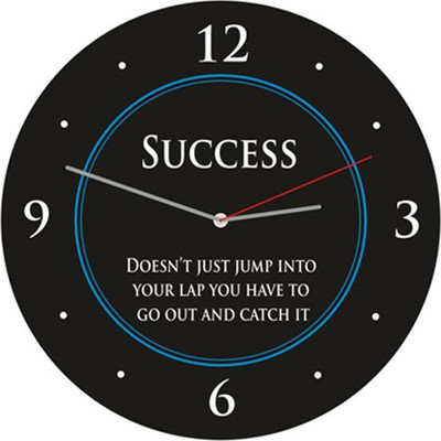 14% OFF on Everyday Gifts Corporate Analog Wall Clock Black