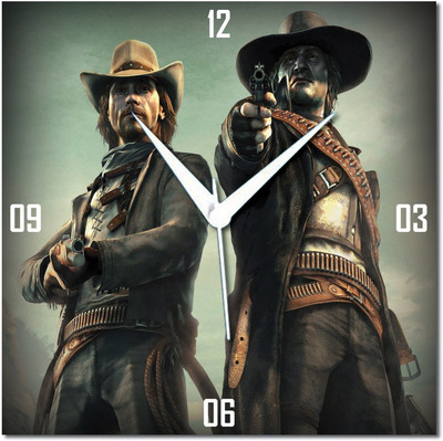 70% OFF on WebPlaza beautiful 155 Analog Wall Clock Multicolor