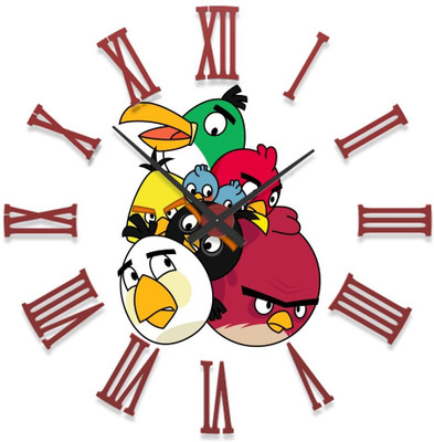 23% OFF on Ellicon B64 Angry Birds Analog Wall Clock White 23% OFF on Ellicon B64 Angry Birds Analog Wall Clock White