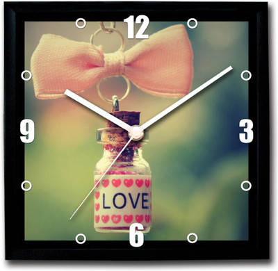 41% OFF on StyBuzz Love Potion Valentine Analog Wall Clock Black 41% OFF on StyBuzz Love Potion Valentine Analog Wall Clock Black