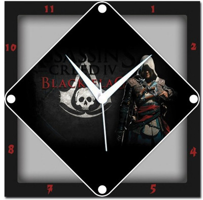 72% OFF on Amore Assassins Creed 107445 Analog Wall Clock Black