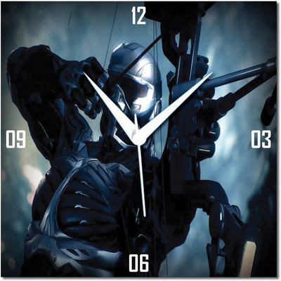 70% OFF on WebPlaza beautiful 34 Analog Wall Clock Multicolor