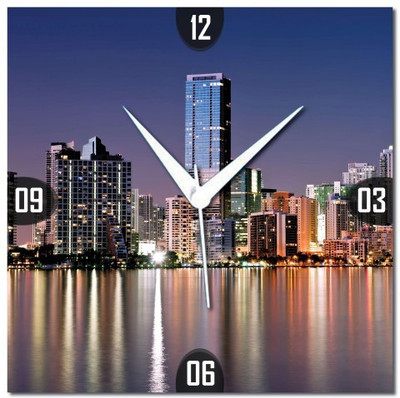 70% OFF on WebPlaza beautiful 673 Analog Wall Clock Multicolor