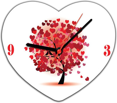 53% OFF on Lovely Collection Love Tree Analog Wall Clock White 53% OFF on Lovely Collection Love Tree Analog Wall Clock White