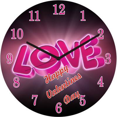 54% OFF on Panache Beautiful Love Valentine Analog 20 cm Dia Wall Clock Multicolor 54% OFF on Panache Beautiful Love Valentine Analog 20 cm Dia Wall Clock Multicolor