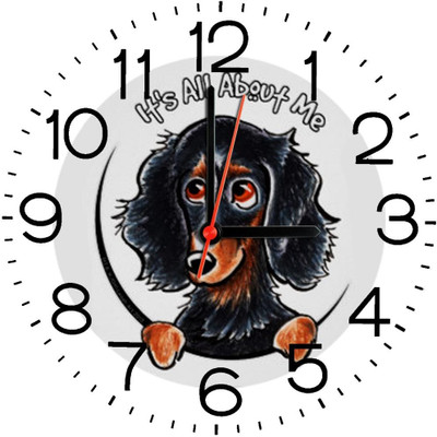 23% OFF on Ellicon B190 It'S All About Me Analog Wall Clock White