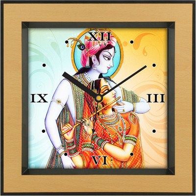 31% OFF on Shopping Monster Lord Krishna Religious Analog Wall Clock Brown 31% OFF on Shopping Monster Lord Krishna Religious Analog Wall Clock Brown