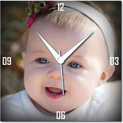 70% OFF on WebPlaza beautiful 2 Analog Wall Clock Multicolor