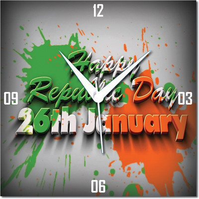 70% OFF on WebPlaza Colored Republic Day Analog Wall Clock Multicolor 70% OFF on WebPlaza Colored Republic Day Analog Wall Clock Multicolor