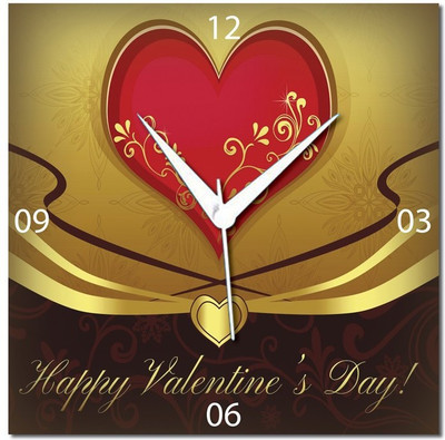 70% OFF on WebPlaza Artistic Heart Love Valentine Analog Wall Clock Multicolor 70% OFF on WebPlaza Artistic Heart Love Valentine Analog Wall Clock Multicolor