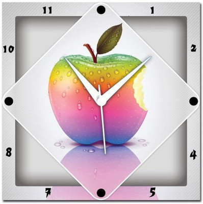 70% OFF on WebPlaza Colorful Apple Analog Wall Clock Multicolor 70% OFF on WebPlaza Colorful Apple Analog Wall Clock Multicolor