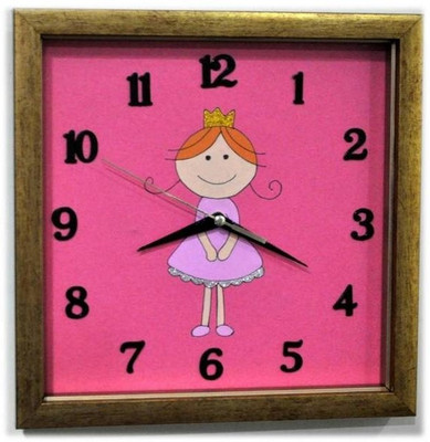 18% OFF on Purple Circle Princess Gold Analog Wall Clock Gold 18% OFF on Purple Circle Princess Gold Analog Wall Clock Gold