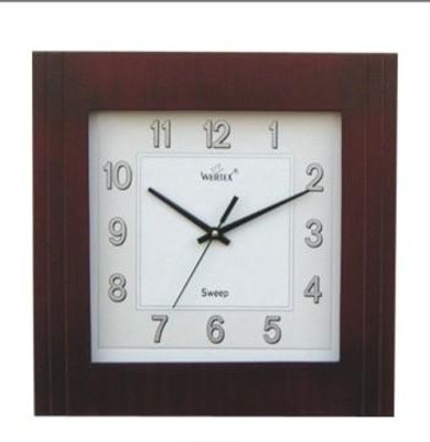 Wertex WX-15 Analog Wall Clock Dark Brown Wertex WX-15 Analog Wall Clock Dark Brown