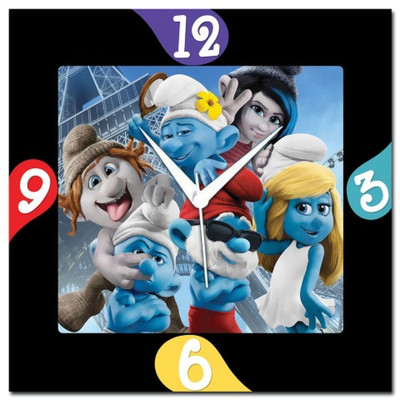 72% OFF on Amore Smurfs Analog Wall Clock Multicolor 72% OFF on Amore Smurfs Analog Wall Clock Multicolor