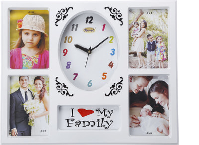 7% OFF on Smile2u Retailers Quartz Analog Wall Clock White 7% OFF on Smile2u Retailers Quartz Analog Wall Clock White