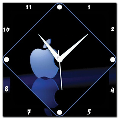 83% OFF on Amore Apple 107412 Analog Wall Clock Black