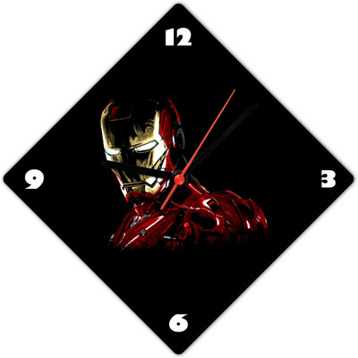50% OFF on Lovely Collection Iron Man Designer Analog Wall Clock Multicolor 50% OFF on Lovely Collection Iron Man Designer Analog Wall Clock Multicolor