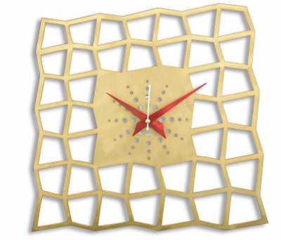 19% OFF on Laser Venue CL14036A Analog Wall Clock Beige
