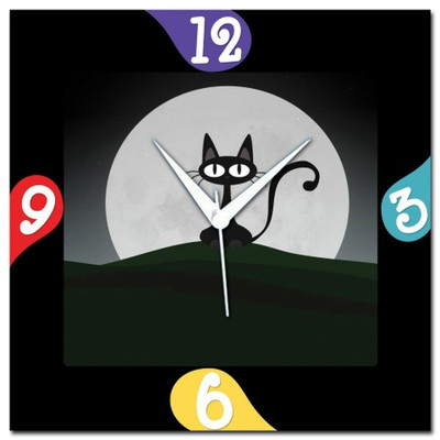 72% OFF on Amore Mystery Cat Analog Wall Clock Multicolor 72% OFF on Amore Mystery Cat Analog Wall Clock Multicolor