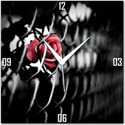 70% OFF on WebPlaza Red Rose Analog Wall Clock Multicolor 70% OFF on WebPlaza Red Rose Analog Wall Clock Multicolor