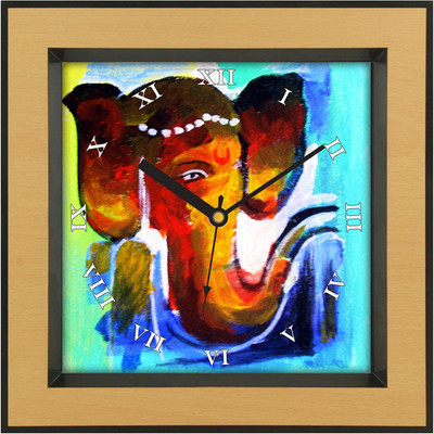 31% OFF on Shopping Monster Lord Ganesha Religious Analog Wall Clock Light Brown 31% OFF on Shopping Monster Lord Ganesha Religious Analog Wall Clock Light Brown