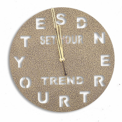 14% OFF on Laser Venue CL14028A Analog Wall Clock Multicolor