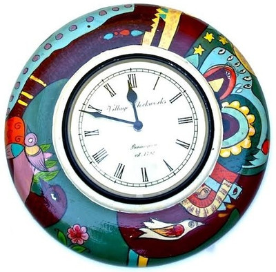 43% OFF on Purpledip Abstract Analog Wall Clock Multicolor 43% OFF on Purpledip Abstract Analog Wall Clock Multicolor