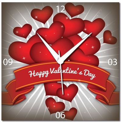 70% OFF on WebPlaza Amazing Love Valentine Analog Wall Clock Multicolor 70% OFF on WebPlaza Amazing Love Valentine Analog Wall Clock Multicolor