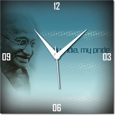 70% OFF on WebPlaza My India My Pride Republic Day Analog Wall Clock Multicolor
