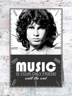 46% OFF on Kwardrobe Untill The End Analog Wall Clock White