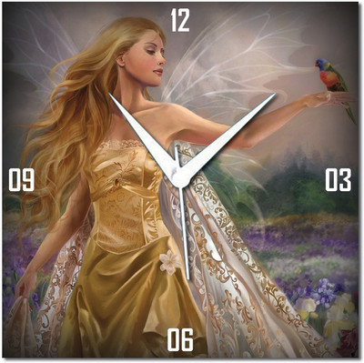 70% OFF on WebPlaza beautiful 140 Analog Wall Clock Multicolor