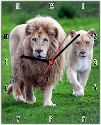 40% OFF on Lovely Collection Queen and King Of Jungle Analog Wall Clock Multicolor 40% OFF on Lovely Collection Queen and King Of Jungle Analog Wall Clock Multicolor