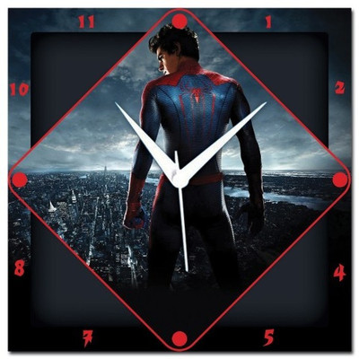 70% OFF on WebPlaza The Amazing Spiderman Analog Wall Clock Multicolor