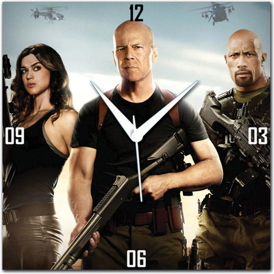 72% OFF on Amore Gi Joe Retaliation 2 Analog Wall Clock Multicolor