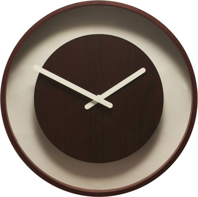29% OFF on Nextime Wood Loop Analog 29.972 cm Dia Wall Clock Brown 29% OFF on Nextime Wood Loop Analog 29.972 cm Dia Wall Clock Brown