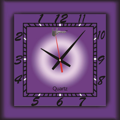 55% OFF on Lycans aNTI 0155 Analog Wall Clock Voilet