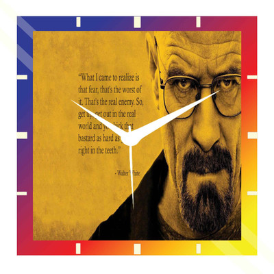 50% OFF on Moneysaver Breaking Bad 02 Analog Wall Clock Multicolour 50% OFF on Moneysaver Breaking Bad 02 Analog Wall Clock Multicolour
