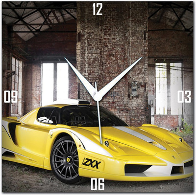 70% OFF on WebPlaza Ferrari Enzo Zxx Analog Wall Clock Multicolor