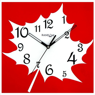 9% OFF on Random Maple Analog Wall Clock Multicolor 9% OFF on Random Maple Analog Wall Clock Multicolor