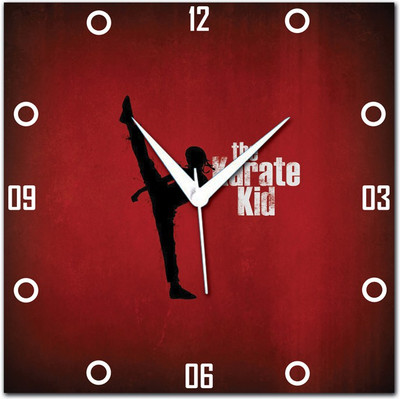 70% OFF on WebPlaza The Karate Kid Analog Wall Clock Multicolor