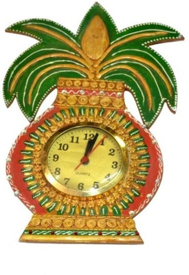 56% OFF on Chitrahandicraft Papermache Analog Wall Clock Multicolor 56% OFF on Chitrahandicraft Papermache Analog Wall Clock Multicolor