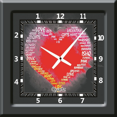 55% OFF on Lycans Anti 0122 Analog Wall Clock Grey, Red 55% OFF on Lycans Anti 0122 Analog Wall Clock Grey, Red