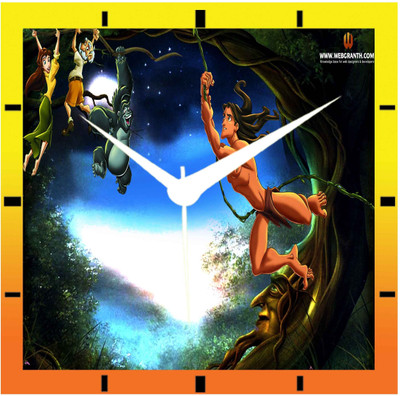 50% OFF on Moneysaver Mogli Cartoon Analog Wall Clock Multicolour 50% OFF on Moneysaver Mogli Cartoon Analog Wall Clock Multicolour