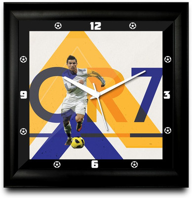 50% OFF on ShopMantra Cr7 Footballer Square Analog Wall Clock Black 50% OFF on ShopMantra Cr7 Footballer Square Analog Wall Clock Black