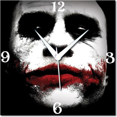 70% OFF on WebPlaza Joker Face Analog Wall Clock Multicolor