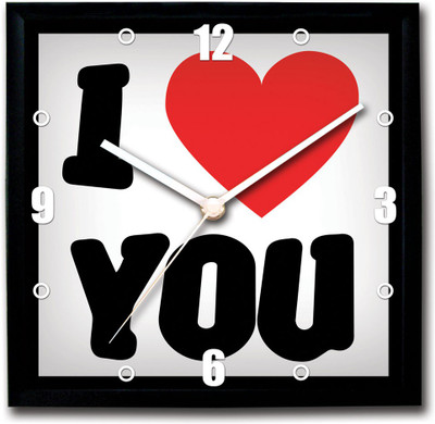 41% OFF on StyBuzz I Love You Valentine Analog Wall Clock Black 41% OFF on StyBuzz I Love You Valentine Analog Wall Clock Black
